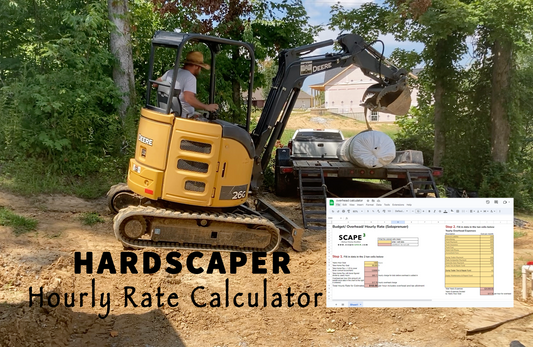 What to Charge $ Per Hour  for Hardscaping